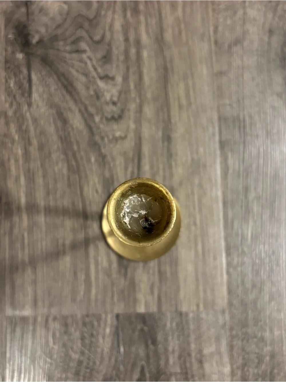 Brass Taper Candle Stick Holder 7”- Gold Finish Made in Taiwan
